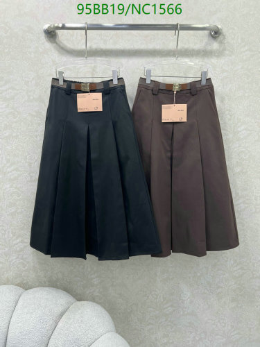 Miu Miu Cotton Midi Skirt with Belt | Elegant Pleated Design | Sizes S-L 6 Miu Miu Cotton Midi Skirt with Belt | Elegant Pleated Design | Sizes S-L