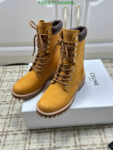 Celine Men's MS8996 Cowhide Boots - Unisex EU35-45, Stylish and Durable