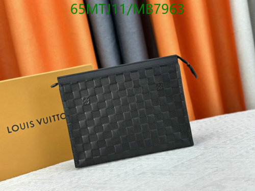 Louis Vuitton Damier Graphite Canvas Pouch, 26 x 20 x 5 cm, Model M60437