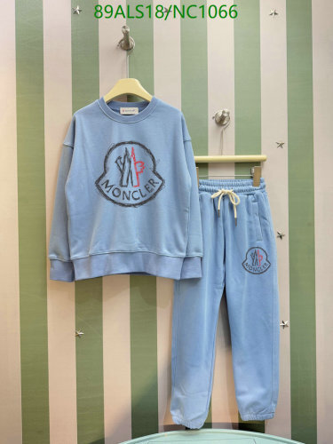Moncler Kids' Light Blue Cotton Logo Sweatshirt & Jogger Set - Sizes 110-160