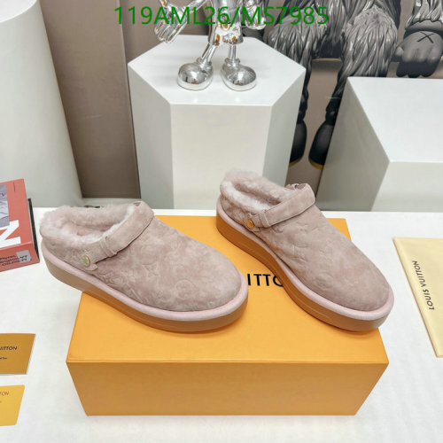 Louis Vuitton Women's Wool Clog Shoes - Comfortable and Stylish - EU35-41 3 Louis Vuitton Women's Wool Clog Shoes - Comfortable and Stylish - EU35-41