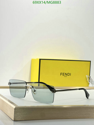 Fendi MG8883 Rimless Rectangular Sunglasses | 60-14-140, Stylish Eyewear 7 Fendi MG8883 Rimless Rectangular Sunglasses | 60-14-140, Stylish Eyewear