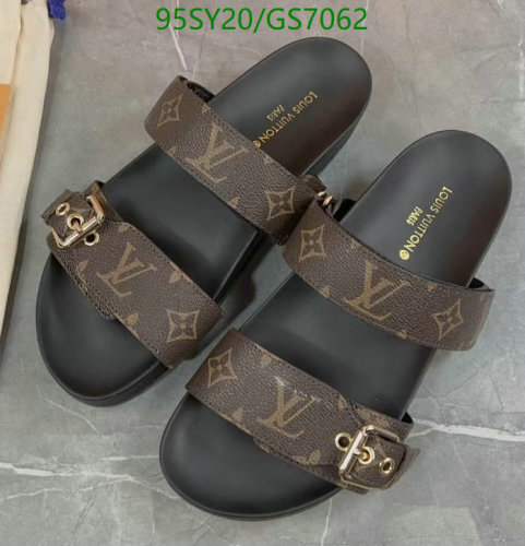 Louis Vuitton Monogram Buckled Flat Mules - Women's Designer Slides