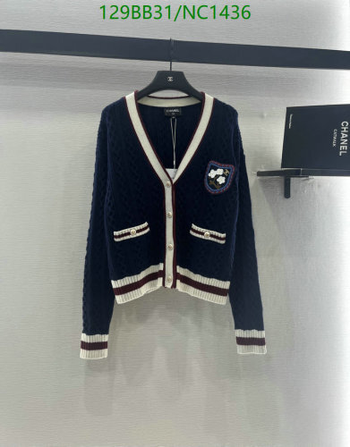 Elegant Chanel Cashmere Cardigan with Embroidered Detail - Classic Design