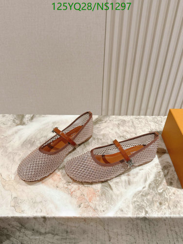 Louis Vuitton Women's NS1297 Shoes - Cowhide & Lambskin, EU35-41, Stylish Design