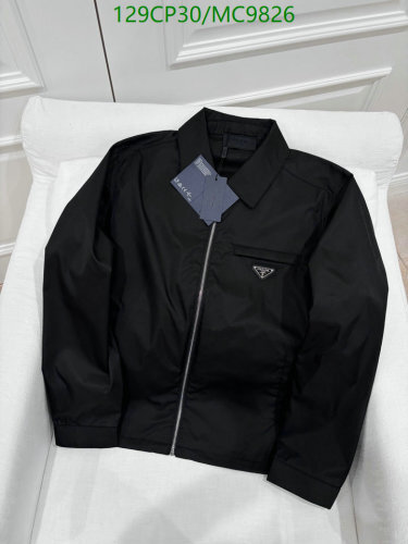 Prada Men's Black Lightweight Jacket, Sizes 48-54, Stylish and Versatile