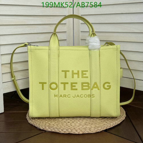 Marc Jacobs The Tote Bag Lemon Cowhide Leather 33cm