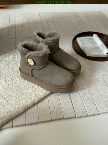 Women's Classic Mini Button Boots - Warm Wool Lining, Stylish and Comfortable