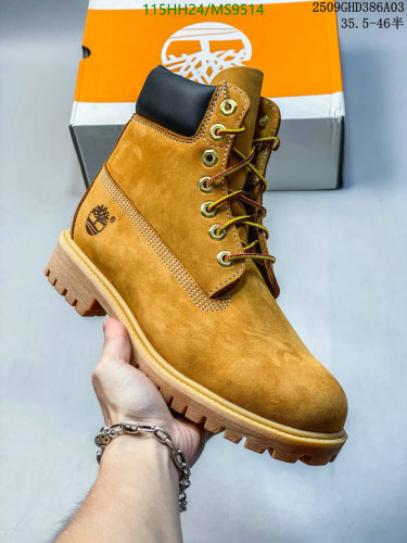 Timberland Genuine Leather Unisex Boots, Classic Design, Multiple Sizes Available