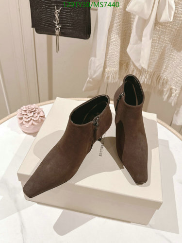 Elegant Cowhide Ankle Boots for Women - 7cm Heel Height, EU Size 35-42