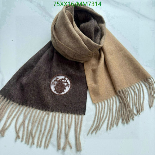 Elegant Cashmere Scarf with Fringed Edges - 35-180cm, Versatile Style