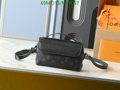 Louis Vuitton Monogram Shadow Leather District PM Bag 20 x 11 x 5 cm