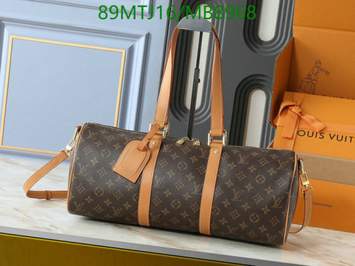 Louis Vuitton Monogram Canvas Keepall 45 Bandouliere Duffle Bag - Perfect Travel
