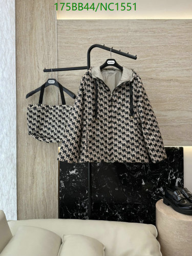 Max Mara Reversible Cotton Jacket with Houndstooth Pattern, Sizes 38-42