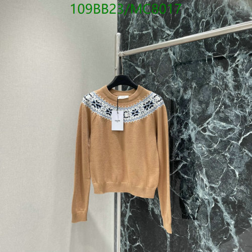 Celine Wool Sweater with Fair Isle Pattern, Clothing Code: MC8017