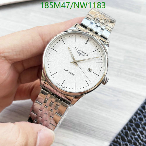 Longines Automatic Stainless Steel Watch, 41mm - Mineral Tempered Glass