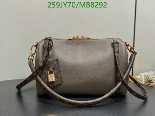 Louis Vuitton Tambourin Bag Genuine Leather Crossbody, 26 x 17 x 13.5cm