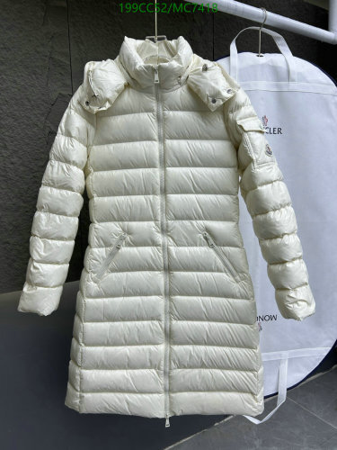 Moncler Women's White Down Jacket - Warm, Stylish, and Comfortable