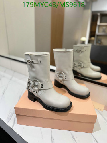 Women's Cowhide Leather Biker Boots, Fashionable Buckle Ankle Boots 6 Women's Cowhide Leather Biker Boots, Fashionable Buckle Ankle Boots