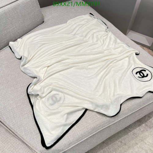 Elegant Chanel Silk Cashmere Scarf - Timeless Luxury Accessory