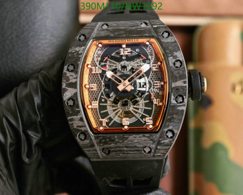 Richard Mille Automatic Mechanical Watch - Stainless Steel & Sapphire Crystal