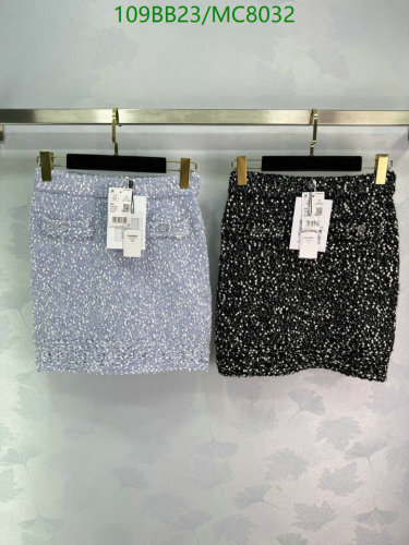 Chanell Women's Cotton Blend Tweed Mini Skirt, Elegant Design, Various Sizes