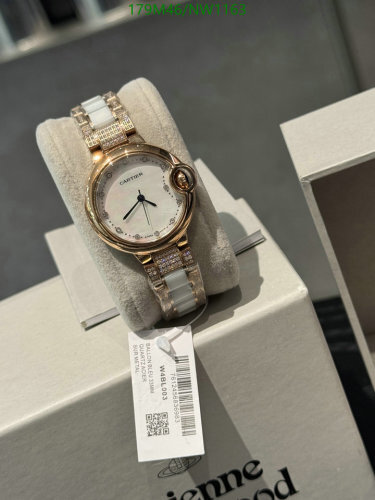 Cartier Ballon Bleu 33mm Rose Gold and Stainless Steel Quartz Ladies Watch