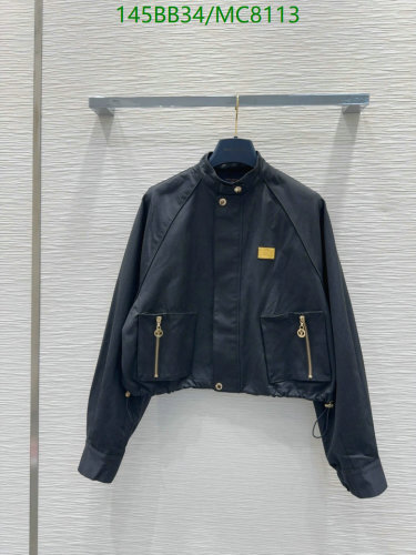 Louis Vuitton Black Cotton Blend Cropped Jacket with Gold Hardware - Size S-L