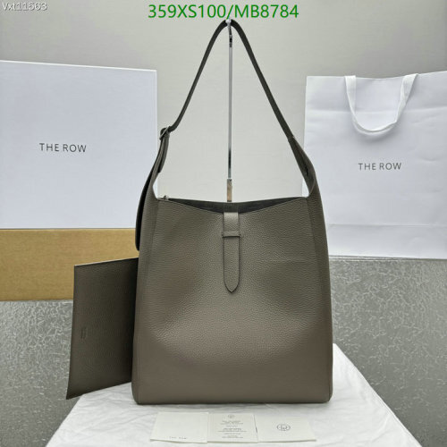 The Row Leather Everyday Shoulder Bag, 34*31*10cm, Model 1726, Mirror Quality