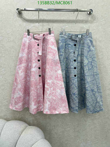 Exquisite Dior Toile de Jouy Skirt - Elegant A-Line Silhouette