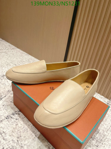 Loro Piana Men's Sheepskin & Leather Sole Loafers - EU35-45