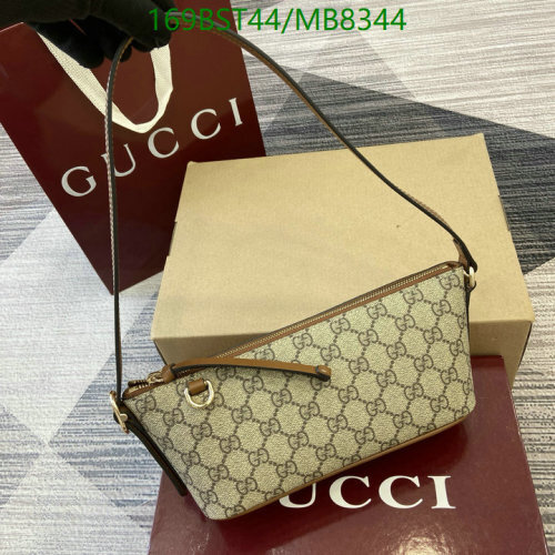 Gucci 847281 Handbag in Beige PVC and Genuine Leather, 22 x 10.5 x 9cm