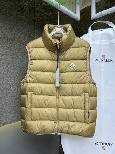 Moncler Down Vest: Unisex White Duck Down Jacket, Stylish & Warm, Sizes 1-5