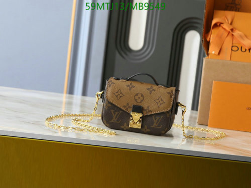 Louis Vuitton Coated Canvas & Genuine Leather Crossbody Bag, 14 x 11 x 3.5 cm 7 Louis Vuitton Coated Canvas & Genuine Leather Crossbody Bag, 14 x 11 x 3.5 cm