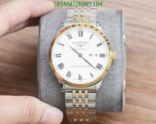 Longines Men's Automatic Watch, 41mm Stainless Steel Band, Analog Display