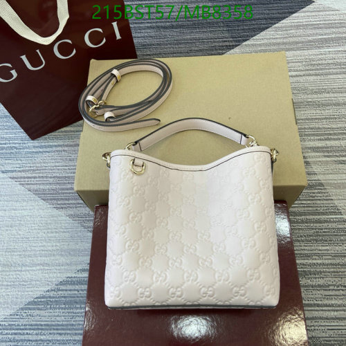 Gucci Small Gucci Diana Tote Bag Light Pink Leather 19*18*11cm