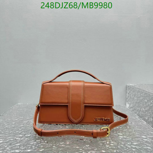 Jacquemus Le Bambino Bag, 24cm, Cowhide Leather - Stylish Handbag