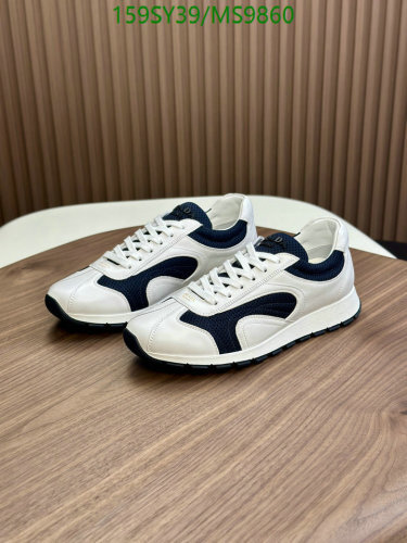 Prada Men's Leather Sneakers - Stylish & Comfortable, Sizes EU38-45 Available