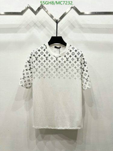 Louis Vuitton Men's T-Shirt with Monogram Print - Stylish & Comfortable