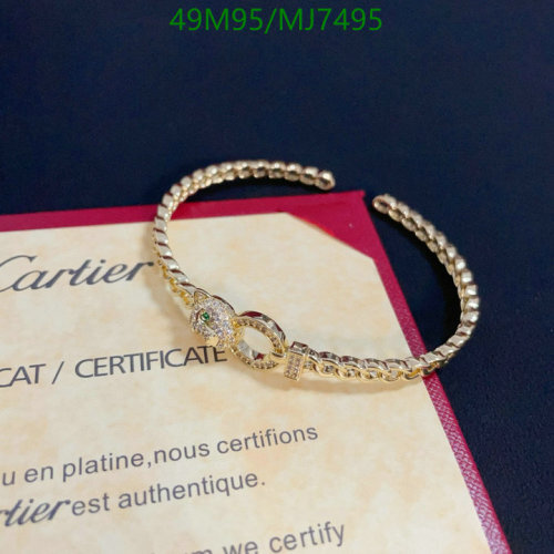 Cartier Panthere de Cartier Bracelet Gold Plated Jewelry MJ7495
