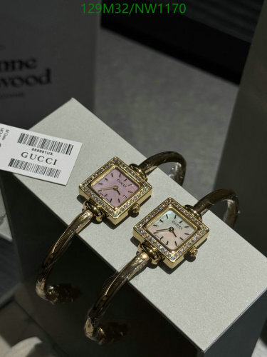 Gucci Women's G-Frame Watch, Stainless Steel, Gold Tone, Square Case, 20-20mm