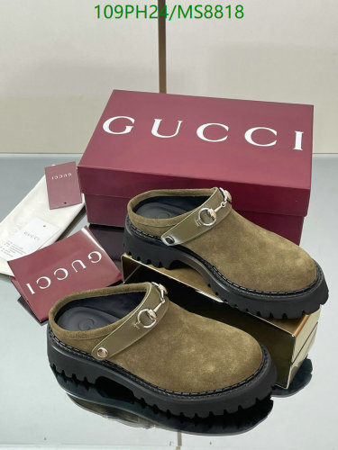 Gucci Women's Suede Clog with Horsebit Detail - Comfortable and Stylish