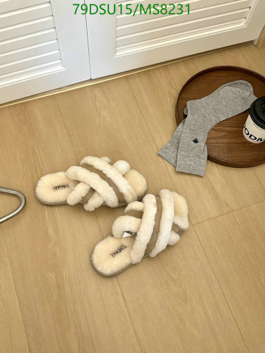 UGG Women's Fluff Yeah Slide Sandal - Cozy Wool Slippers for Indoor & Outdoor