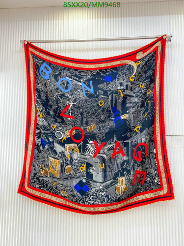 Louis Vuitton Bon Voyage Silk Cashmere Scarf, 140cm - Elegant Designer Neck Scarf