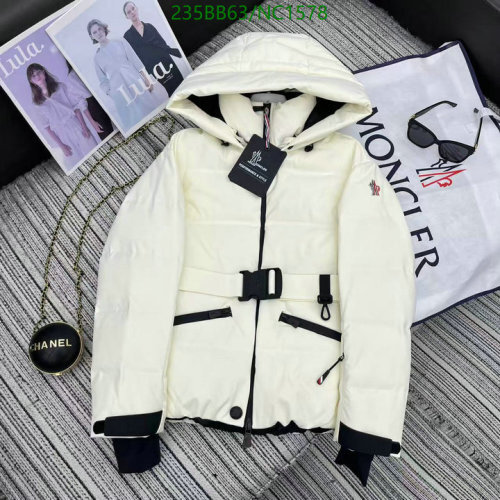 Moncler Women's Belted Padded Down Jacket | Winter Warm Coat (S-L)