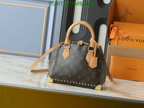 Louis Vuitton Speedy Bandouliere Bag Coated Canvas with Leather Trim