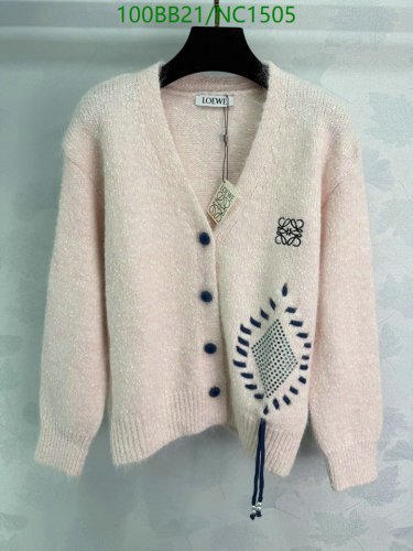 Loewe Women's Wool Cardigan Sweater - Elegant Knitwear, Size S-L, $100