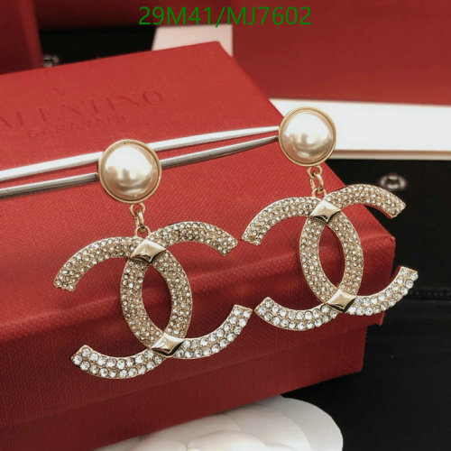 Elegant Chanel Double CC Dangle Earrings with Pearl Accent, Gold Finish