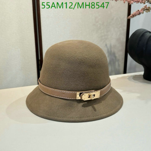 Elegant Bucket Hat with Leather Strap, Women's Fashion Hat - Stylish and Chic