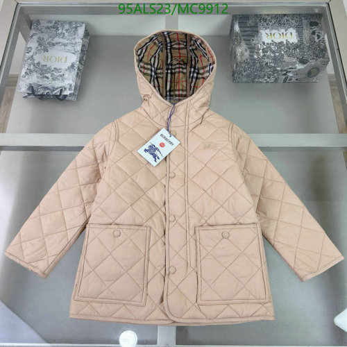 Burberry Kids Quilted Jacket with Hood - Stylish Outerwear for Boys and Girls